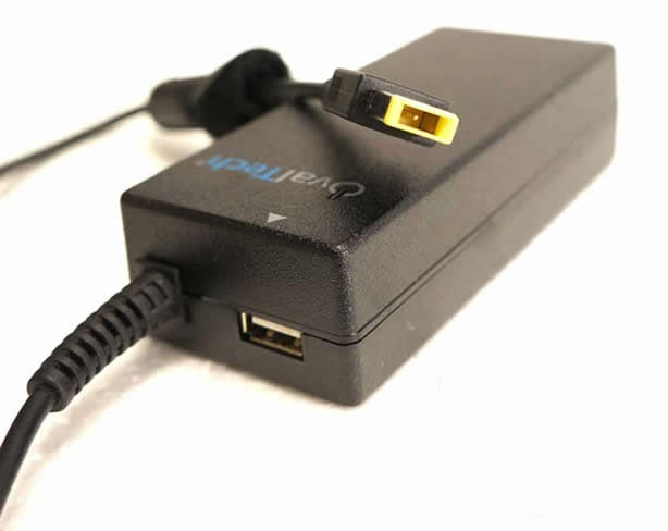 Cargador / Adaptador para Laptop OTAC-E77-65W OVALTECH de 20V/3.25A (LENOVO CUADRADA) - Cargador / Adaptador para Laptop OTAC-E77-65W OVALTECH de 20V/3.25A (LENOVO CUADRADA) -
